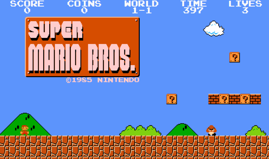 elefante agencia fluir Play the original Super Mario Bros Game Online