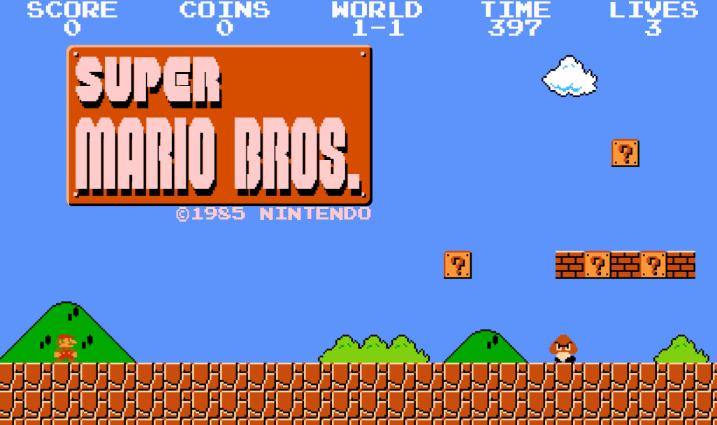 Play the original Super Mario Bros Game Online